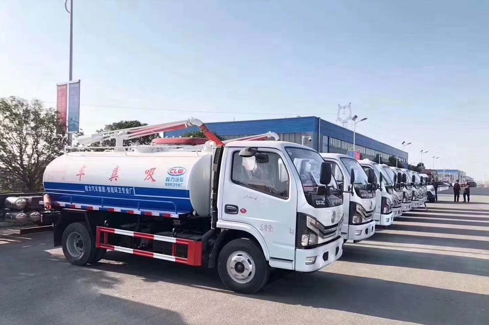 東風多利卡國六5方吸糞車圖片4